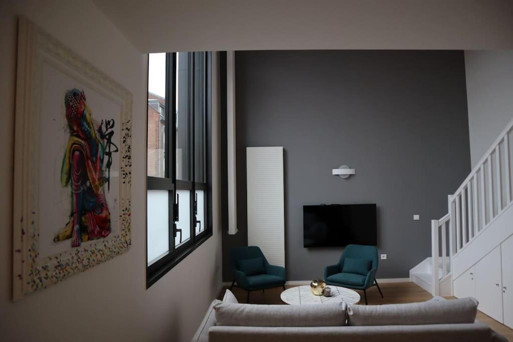 Superbe Duplex En Hypercentre Ville Amiens Bagian luar foto